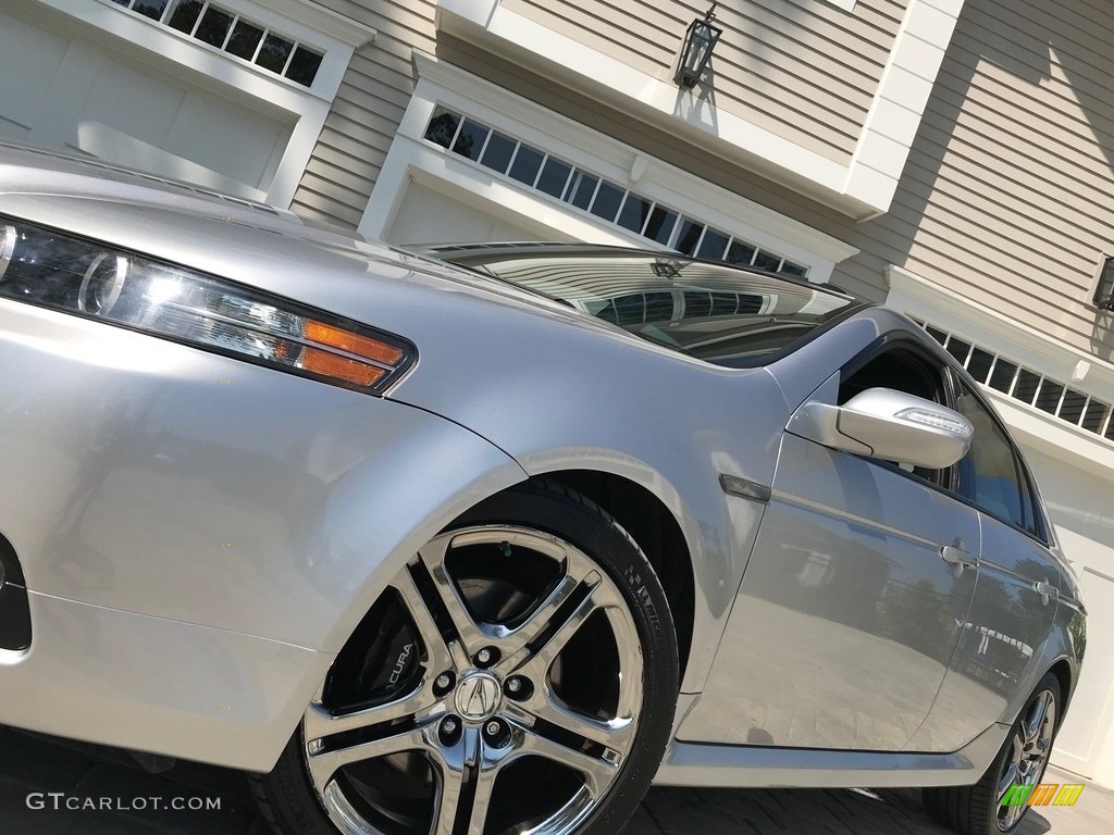 2008 TL 3.5 Type-S - Alabaster Silver Metallic / Ebony/Silver photo #23