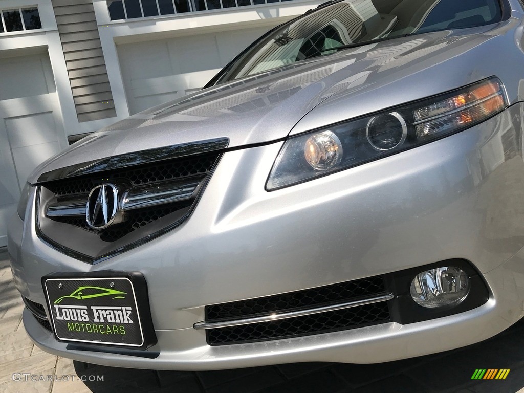 2008 TL 3.5 Type-S - Alabaster Silver Metallic / Ebony/Silver photo #25