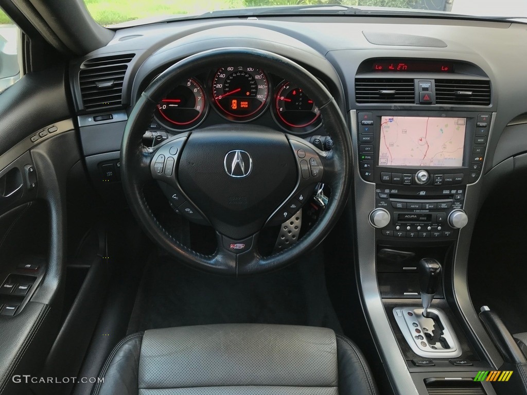 2008 TL 3.5 Type-S - Alabaster Silver Metallic / Ebony/Silver photo #49