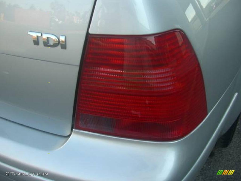 2003 Jetta GLS TDI Sedan - Reflex Silver Metallic / Black photo #22