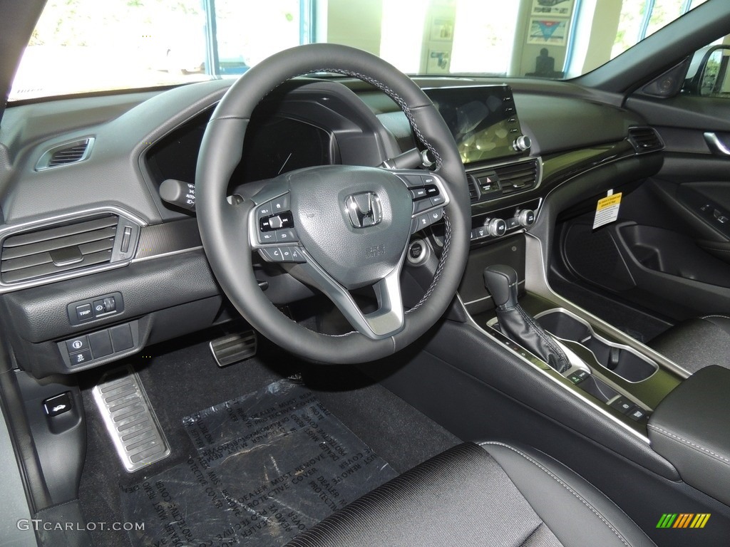 2019 Accord Sport Sedan - Lunar Silver Metallic / Black photo #11