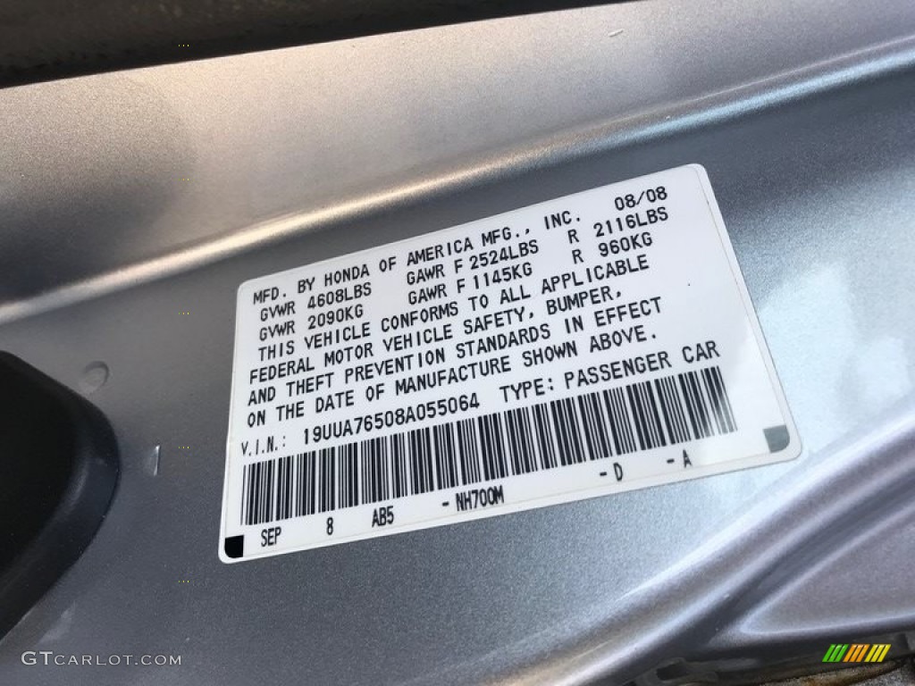 2008 TL 3.5 Type-S - Alabaster Silver Metallic / Ebony/Silver photo #103