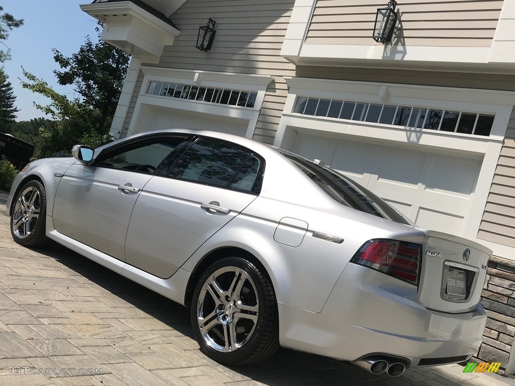 2008 TL 3.5 Type-S - Alabaster Silver Metallic / Ebony/Silver photo #109