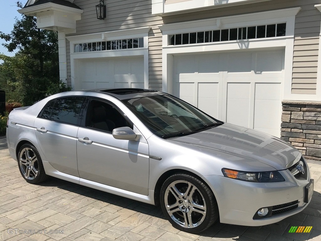 2008 TL 3.5 Type-S - Alabaster Silver Metallic / Ebony/Silver photo #113