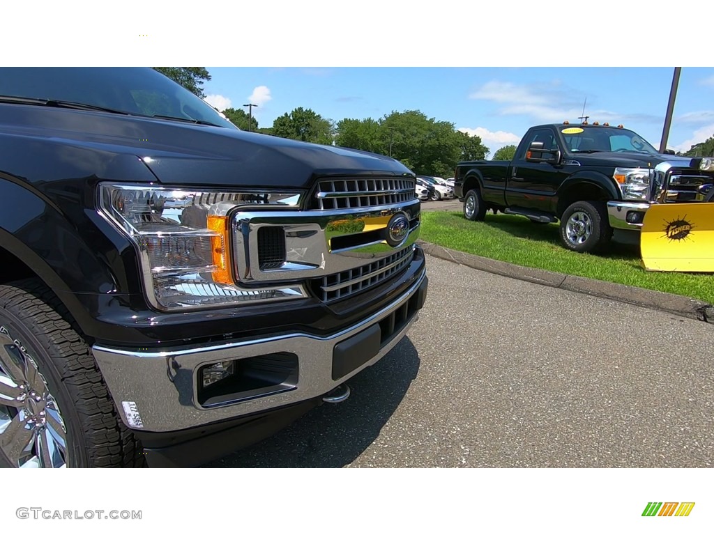 2019 F150 XLT SuperCrew 4x4 - Agate Black / Earth Gray photo #27