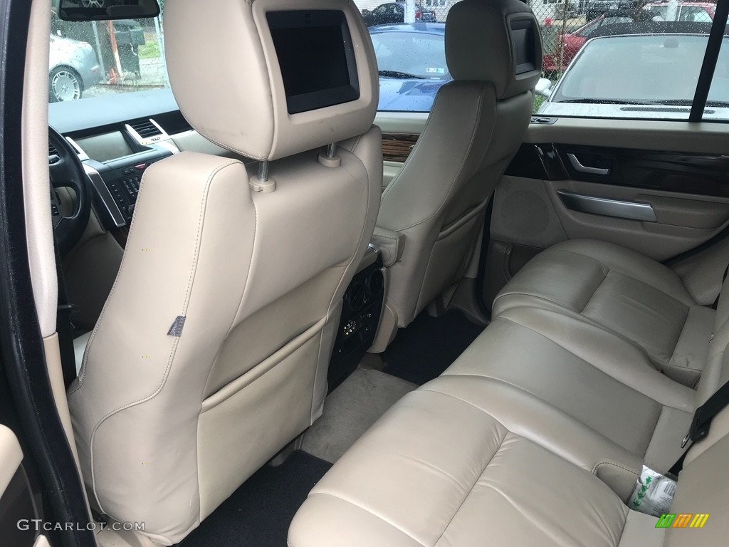 2009 Range Rover Sport HSE - Buckingham Blue Metallic / Almond/Nutmeg photo #8