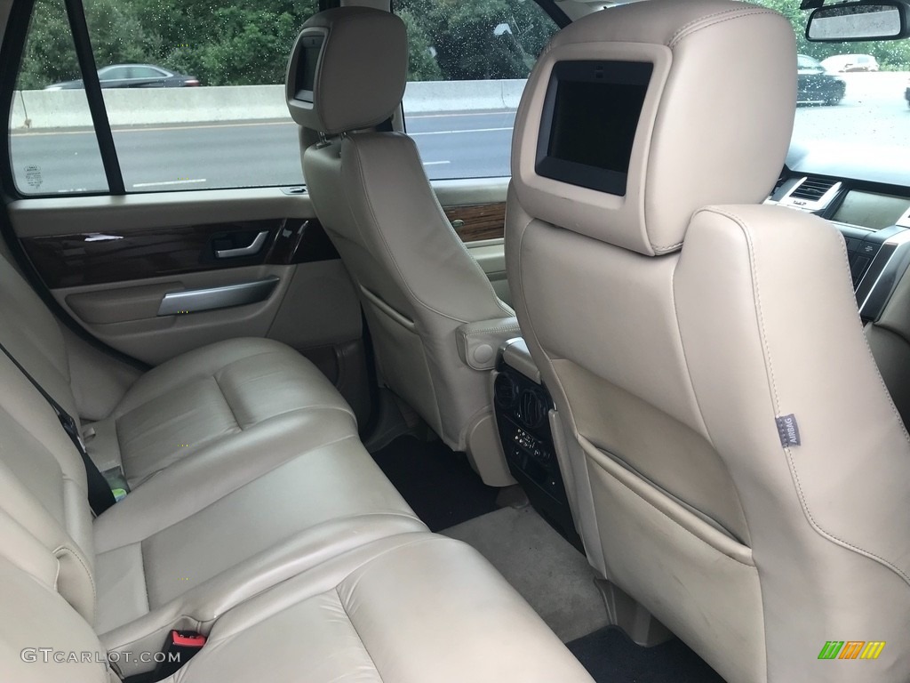 2009 Range Rover Sport HSE - Buckingham Blue Metallic / Almond/Nutmeg photo #9