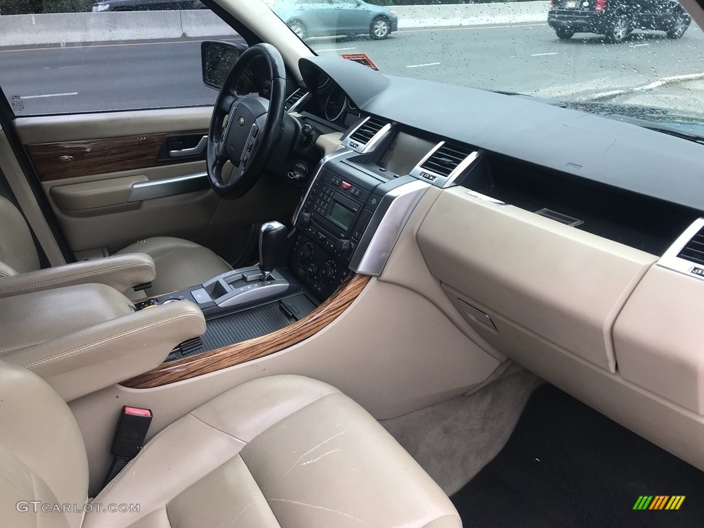 2009 Range Rover Sport HSE - Buckingham Blue Metallic / Almond/Nutmeg photo #10