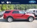 2020 Rapid Red Metallic Ford Explorer Limited 4WD  photo #1