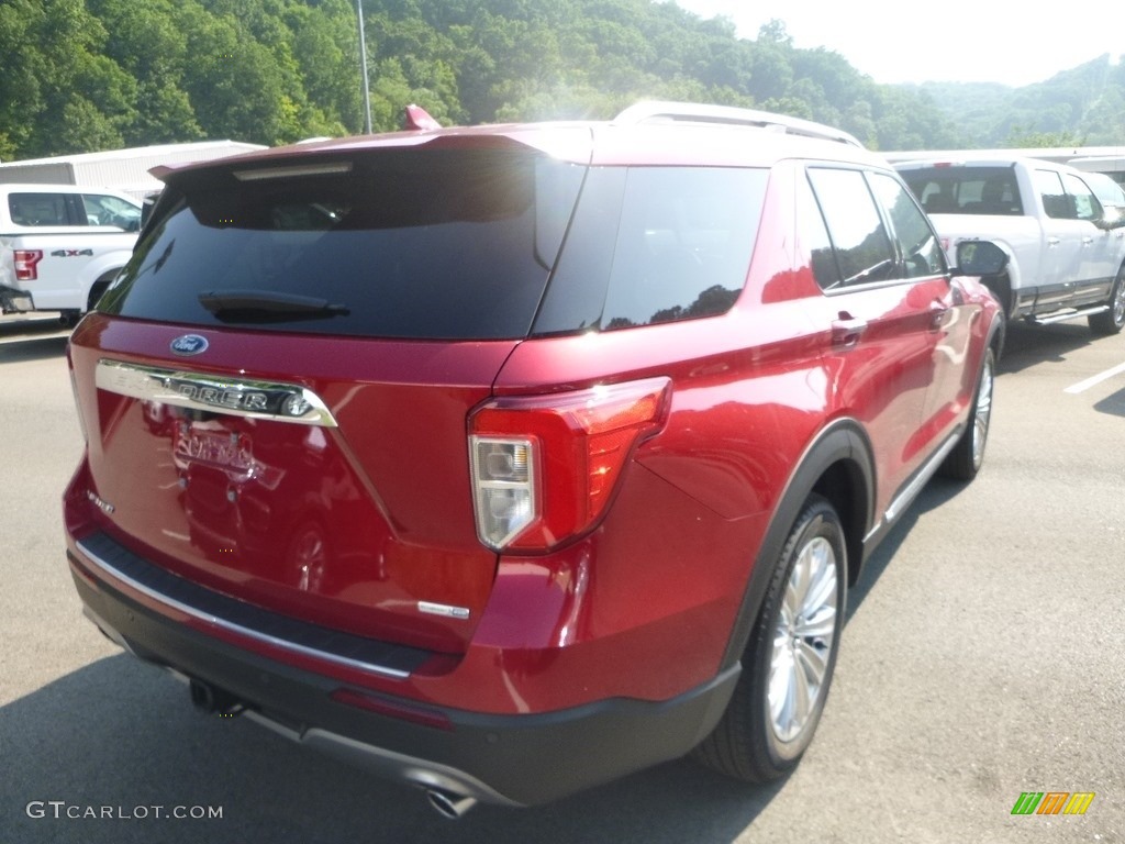 2020 Explorer Limited 4WD - Rapid Red Metallic / Ebony photo #2
