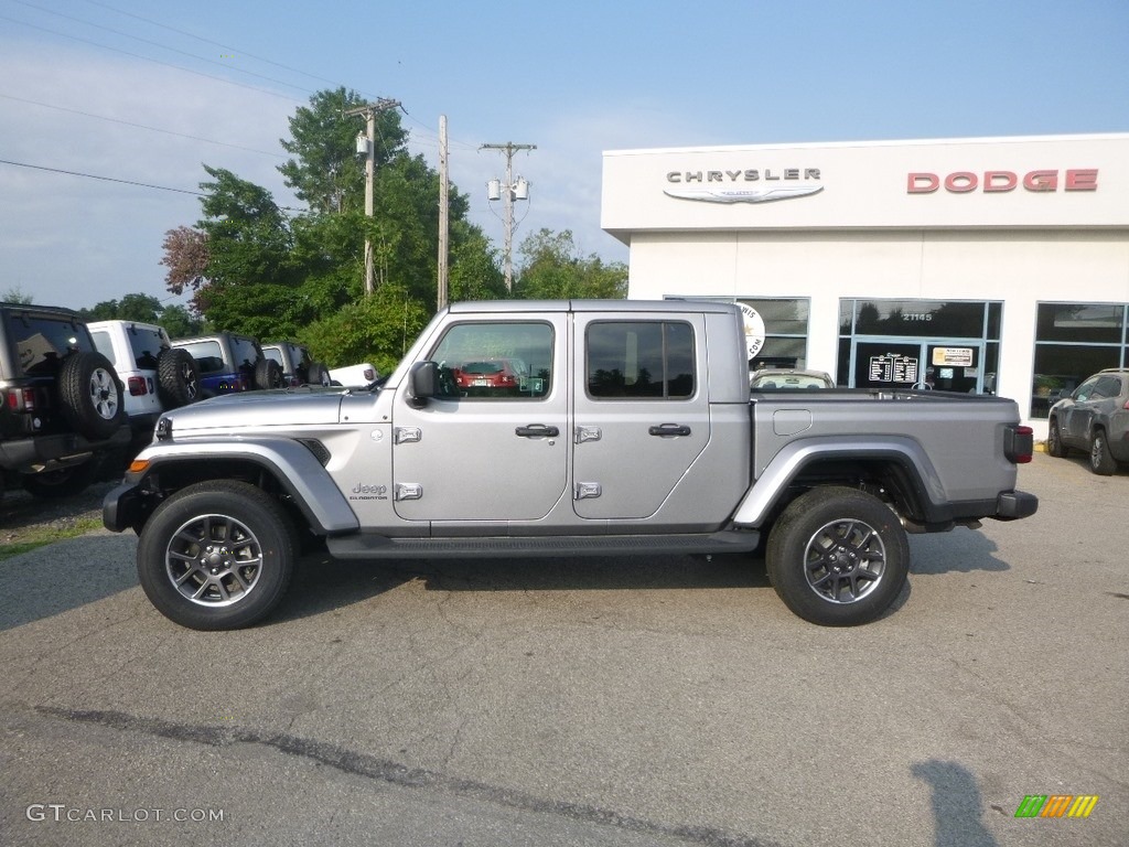 Billet Silver Metallic 2020 Jeep Gladiator Overland 4x4 Exterior Photo #134486762