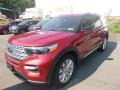 2020 Rapid Red Metallic Ford Explorer Limited 4WD  photo #4