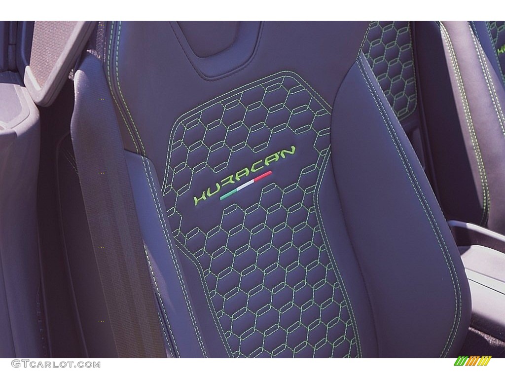2018 Lamborghini Huracan LP580-2 Spyder Front Seat Photo #134487581