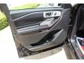 Ebony 2020 Ford Explorer ST 4WD Door Panel