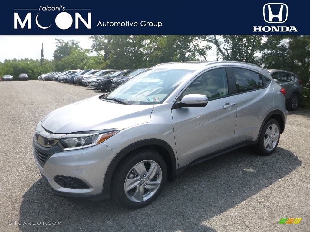 2019 HR-V EX-L AWD - Lunar Silver Metallic / Gray photo #1