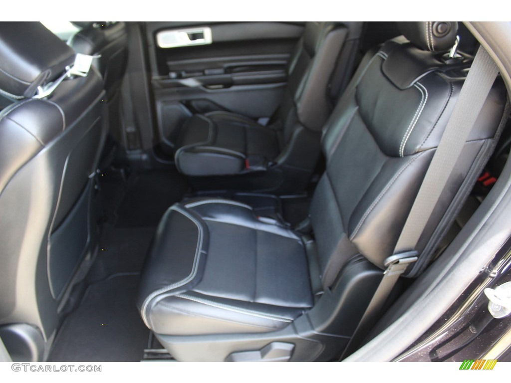Ebony Interior 2020 Ford Explorer ST 4WD Photo #134489681