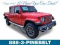 2020 Firecracker Red Jeep Gladiator Overland 4x4  photo #1