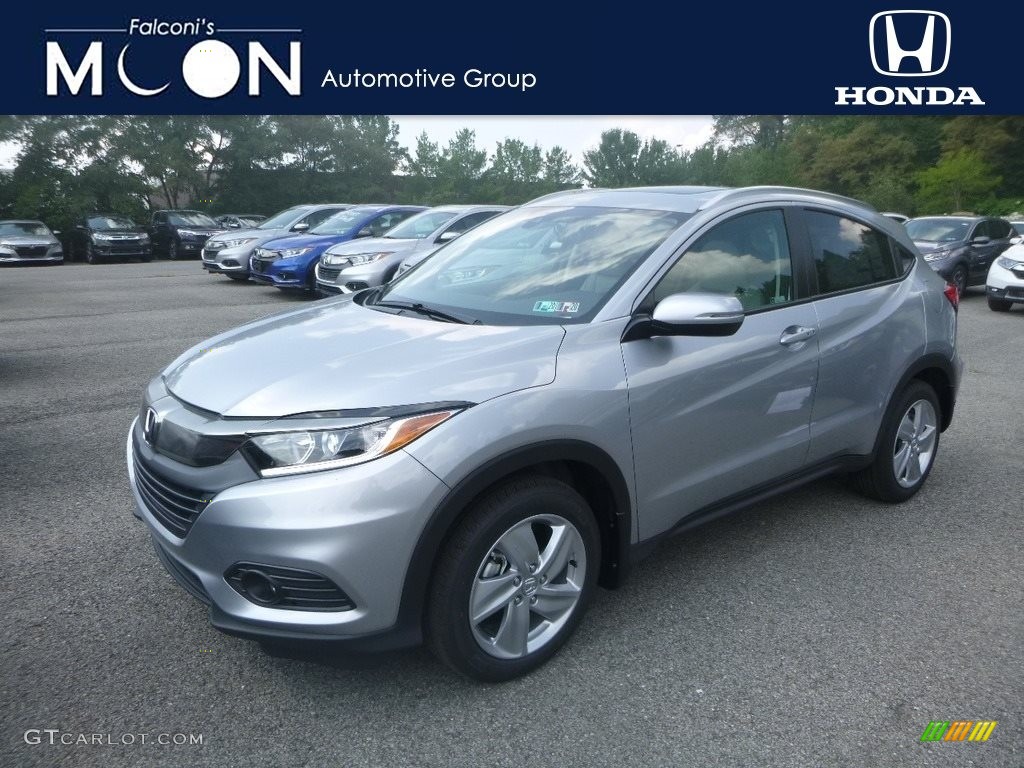 2019 HR-V EX-L AWD - Lunar Silver Metallic / Gray photo #1