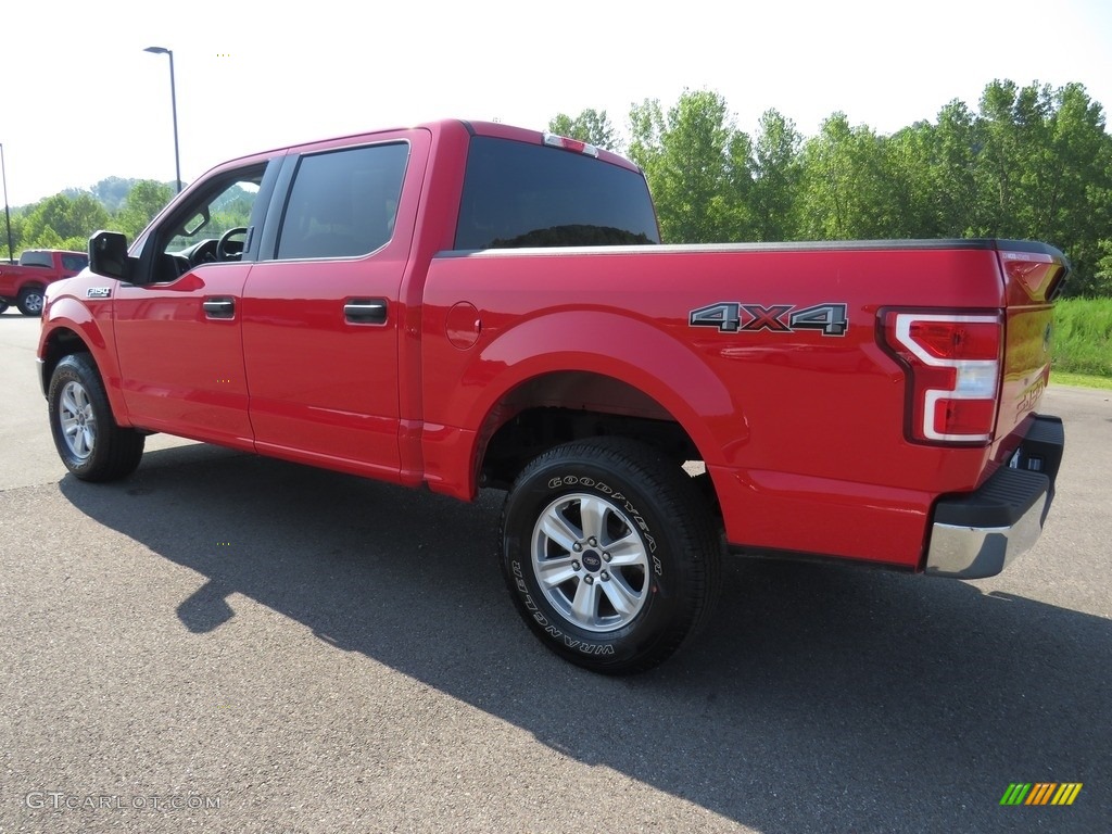 2019 F150 XLT SuperCrew 4x4 - Race Red / Earth Gray photo #9
