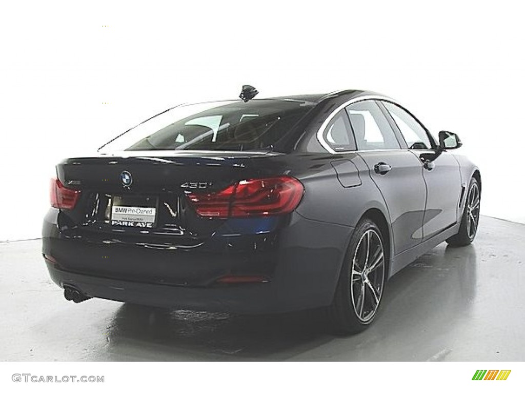 2019 4 Series 430i xDrive Gran Coupe - Imperial Blue Metallic / Cognac photo #3