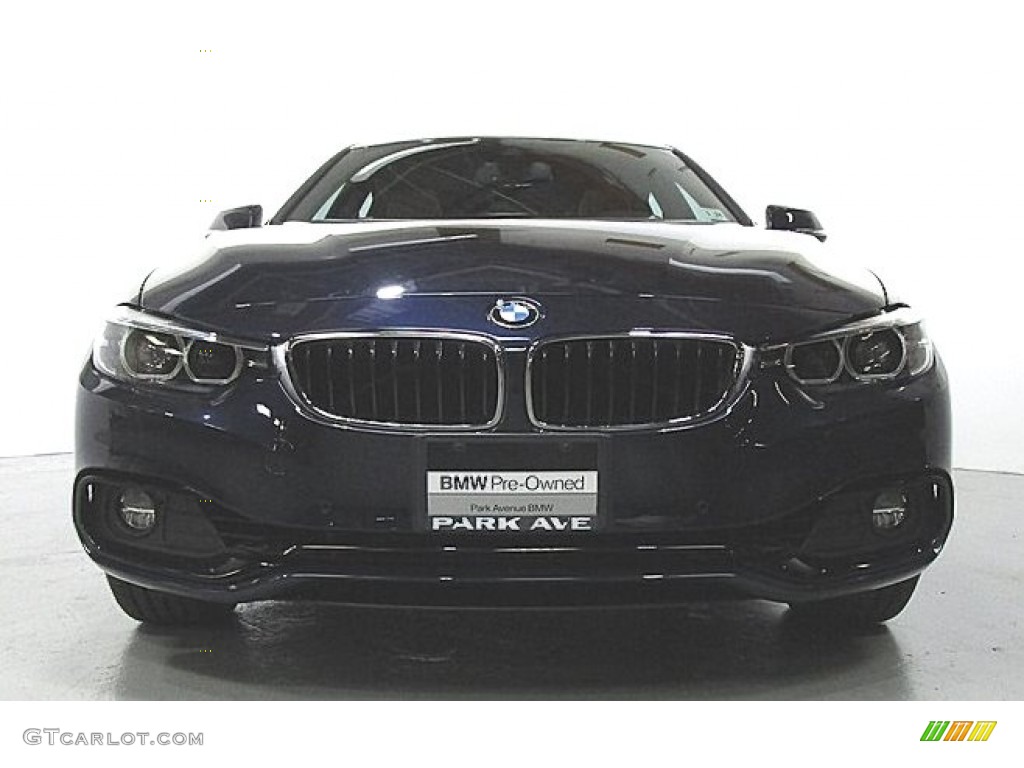 2019 4 Series 430i xDrive Gran Coupe - Imperial Blue Metallic / Cognac photo #4