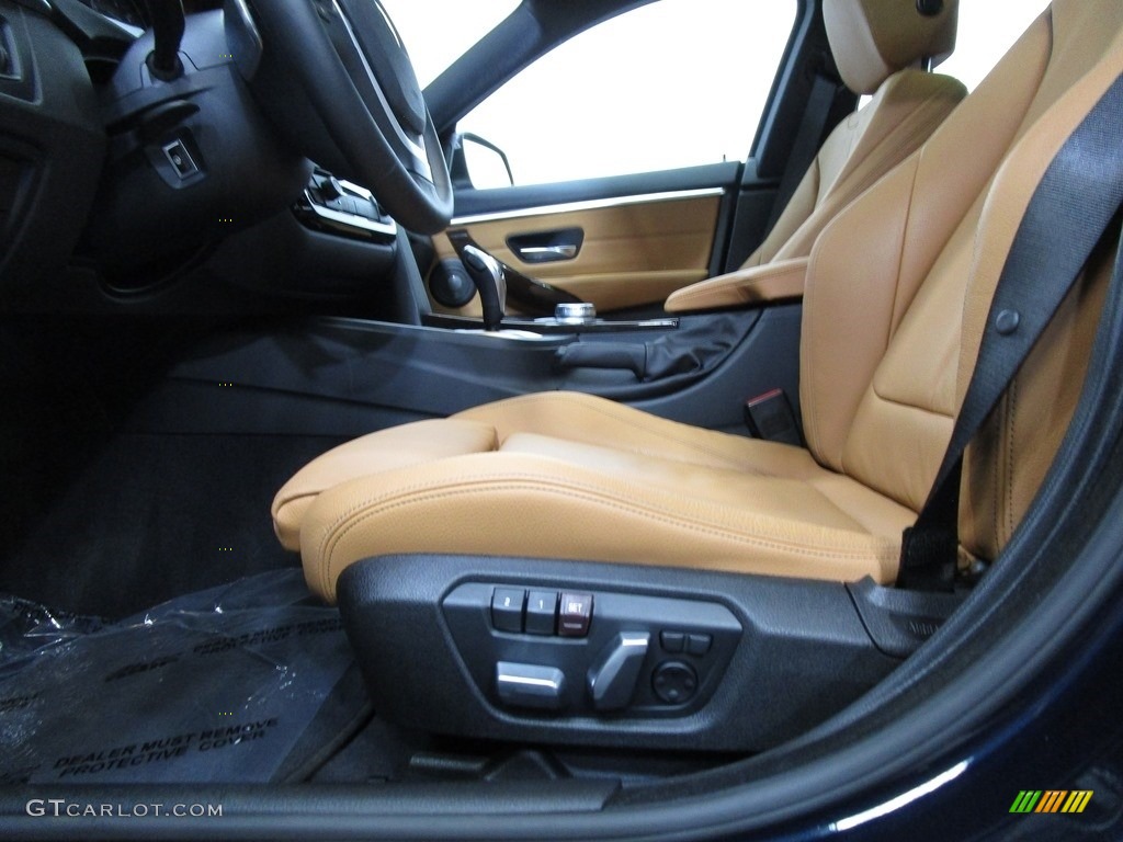 2019 4 Series 430i xDrive Gran Coupe - Imperial Blue Metallic / Cognac photo #7