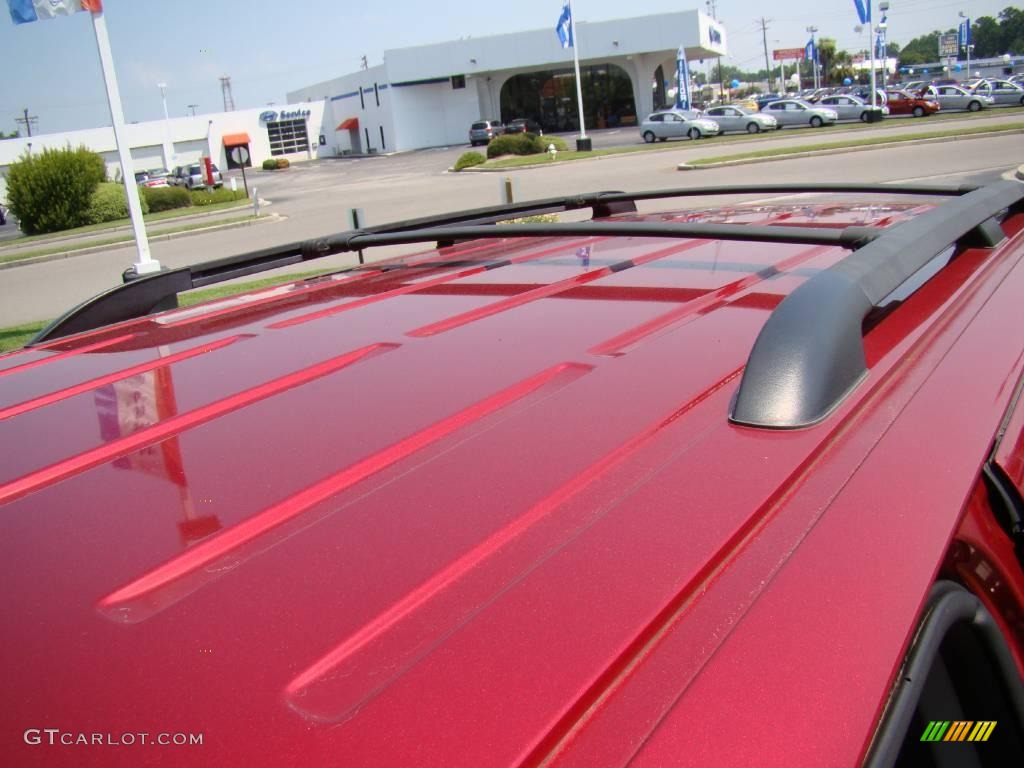 2004 Explorer XLT - Redfire Metallic / Graphite photo #27