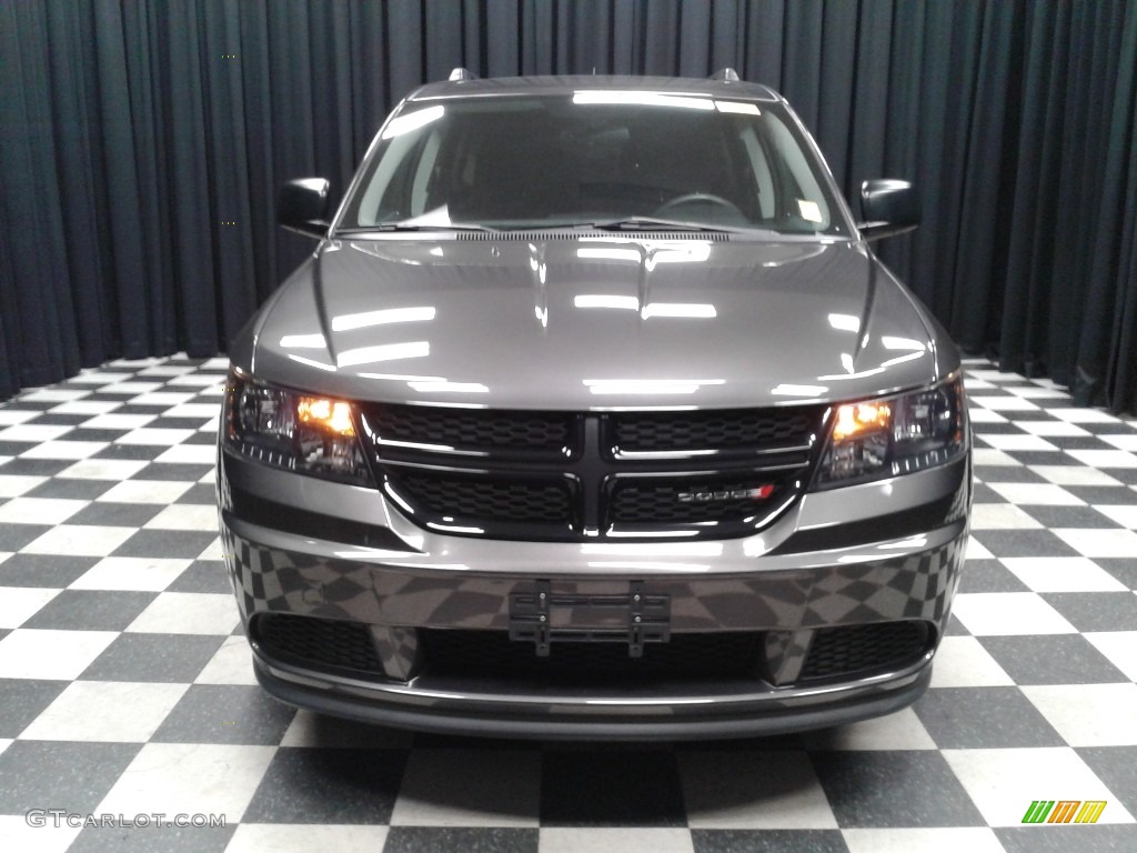 2017 Journey SE AWD - Granite Pearl-Coat / Black photo #3