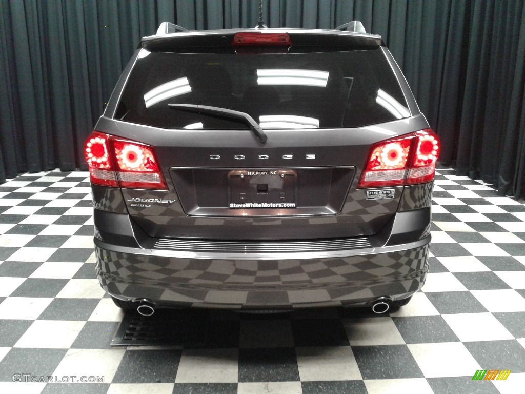 2017 Journey SE AWD - Granite Pearl-Coat / Black photo #7