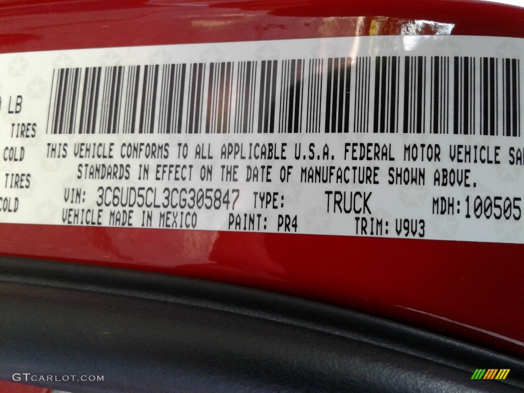 2012 Ram 2500 HD ST Crew Cab 4x4 - Flame Red / Dark Slate/Medium Graystone photo #29