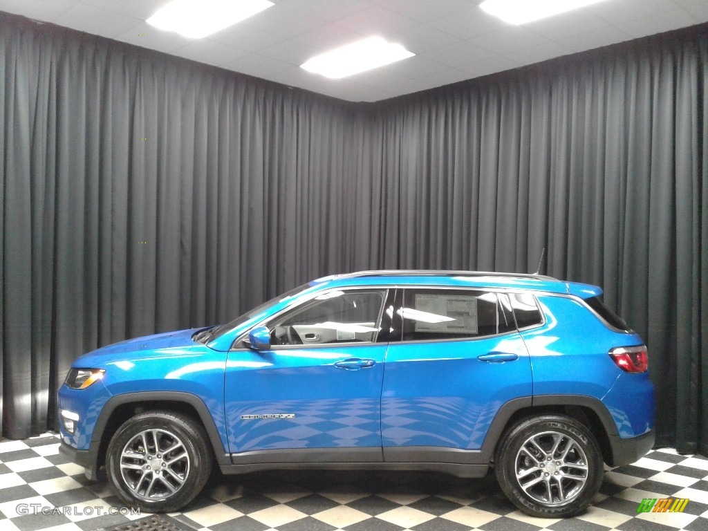 Laser Blue Pearl Jeep Compass