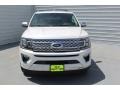 2019 White Platinum Metallic Tri-Coat Ford Expedition Platinum Max  photo #3