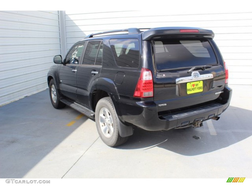 2006 4Runner SR5 - Black / Stone Gray photo #8