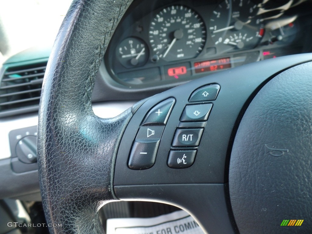 2005 3 Series 325i Coupe - Black Sapphire Metallic / Black photo #20