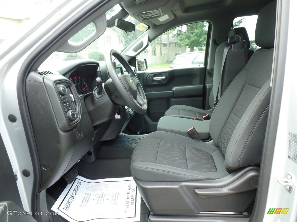 2019 Silverado 1500 Custom Double Cab 4WD - Silver Ice Metallic / Jet Black photo #19