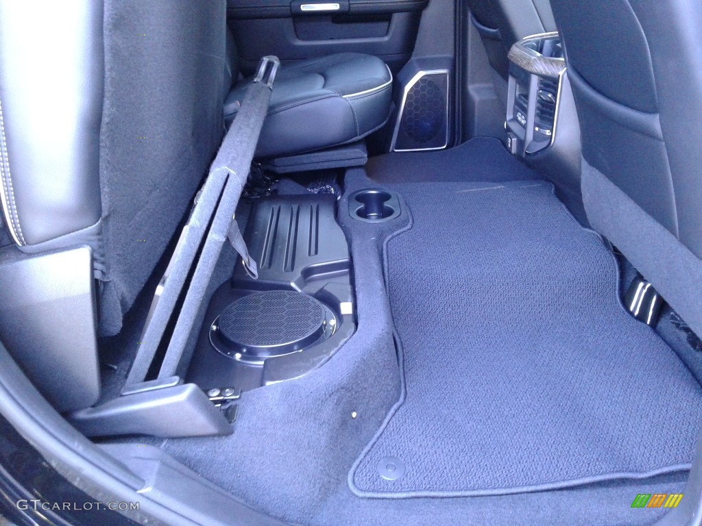 2019 Ram 3500 Laramie Crew Cab 4x4 Rear Seat Photo #134502050