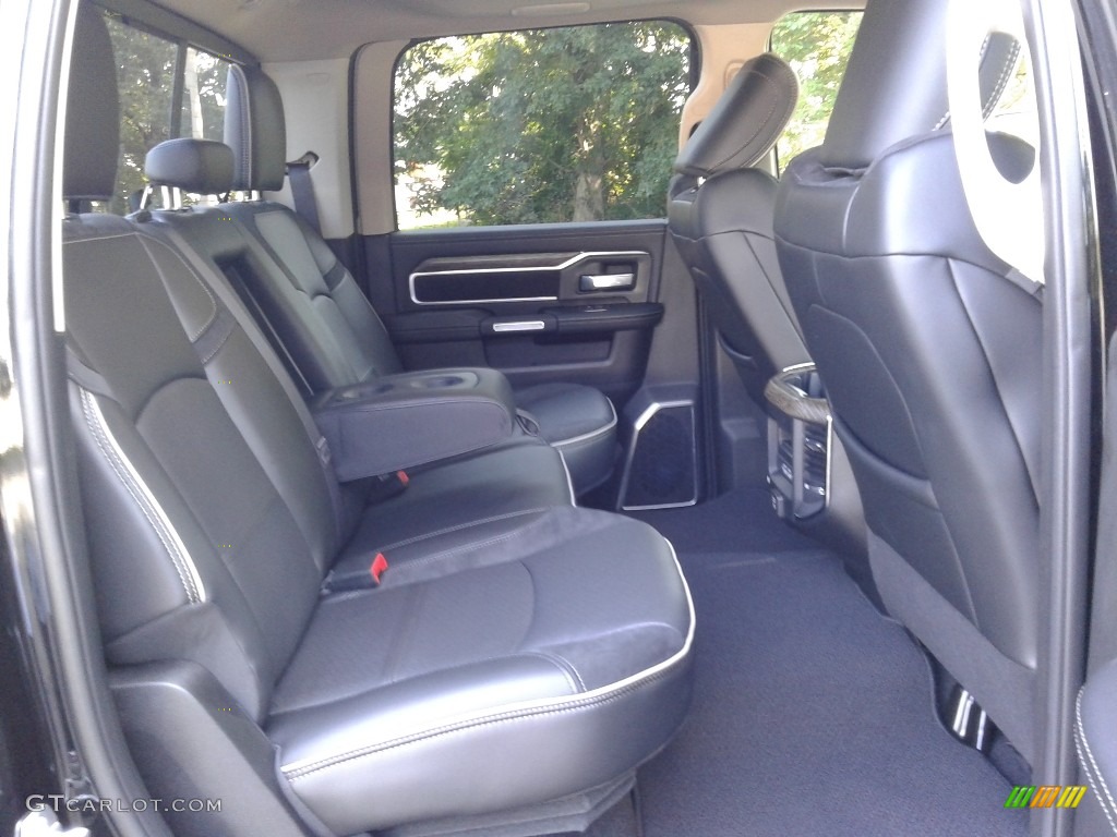 2019 Ram 3500 Laramie Crew Cab 4x4 Rear Seat Photo #134502072