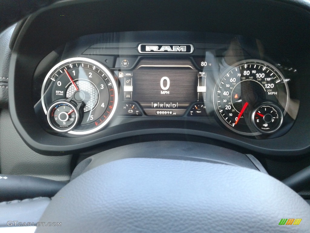 2019 Ram 3500 Laramie Crew Cab 4x4 Gauges Photo #134502152