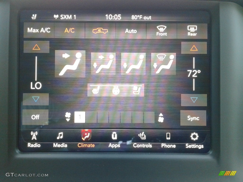 2019 Ram 3500 Laramie Crew Cab 4x4 Controls Photo #134502251