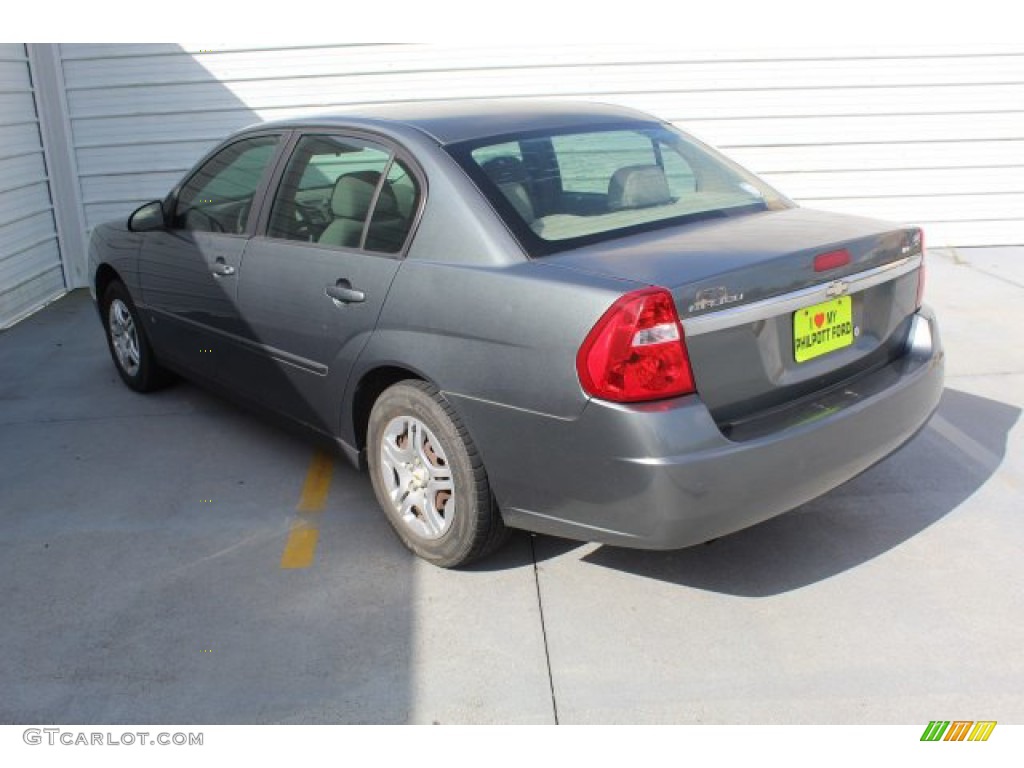 2006 Malibu LS Sedan - Medium Gray Metallic / Titanium Gray photo #7