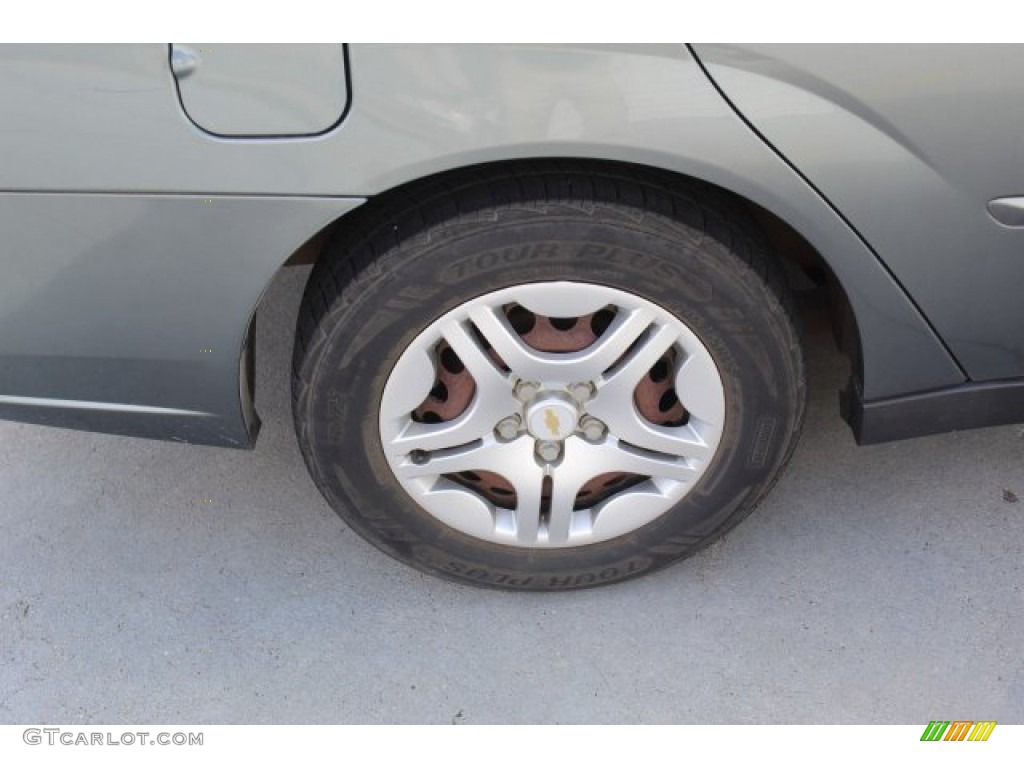 2006 Malibu LS Sedan - Medium Gray Metallic / Titanium Gray photo #11