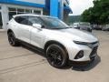 2019 Silver Ice Metallic Chevrolet Blazer RS AWD  photo #5