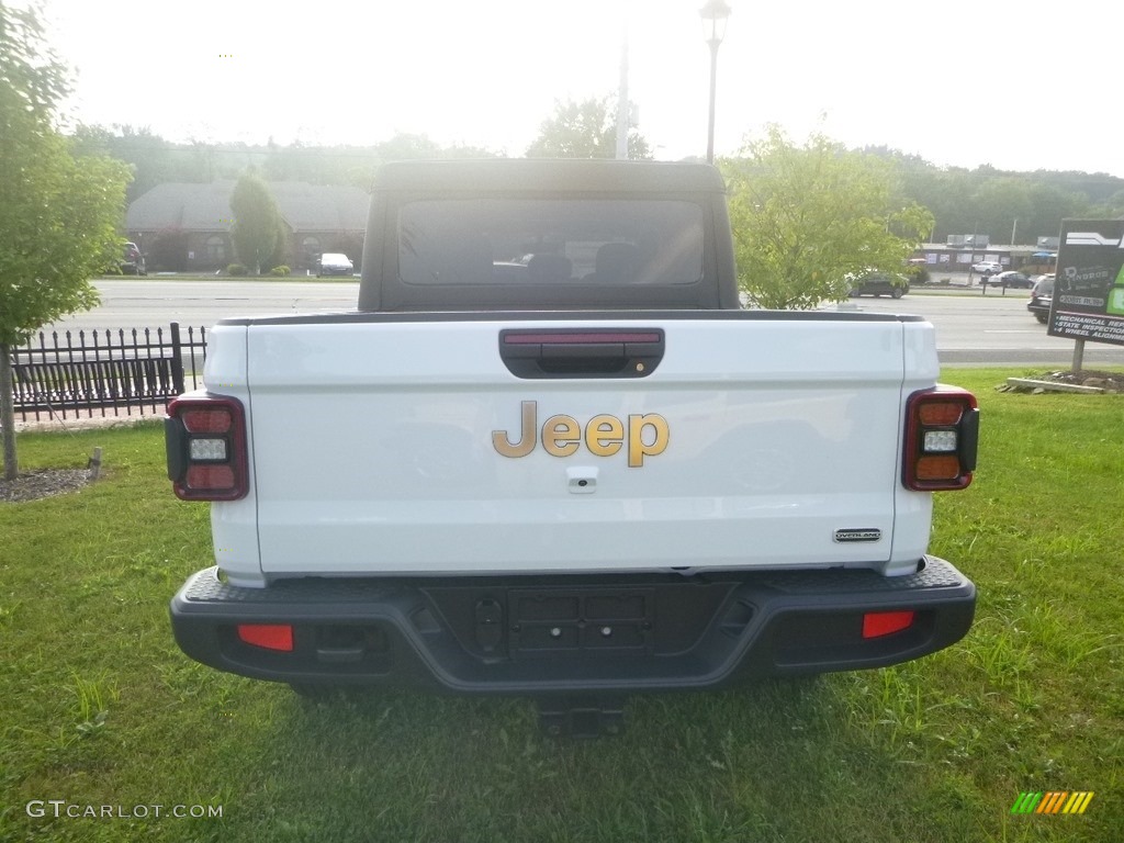2020 Gladiator Overland 4x4 - Bright White / Black photo #4