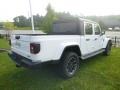 2020 Bright White Jeep Gladiator Overland 4x4  photo #5