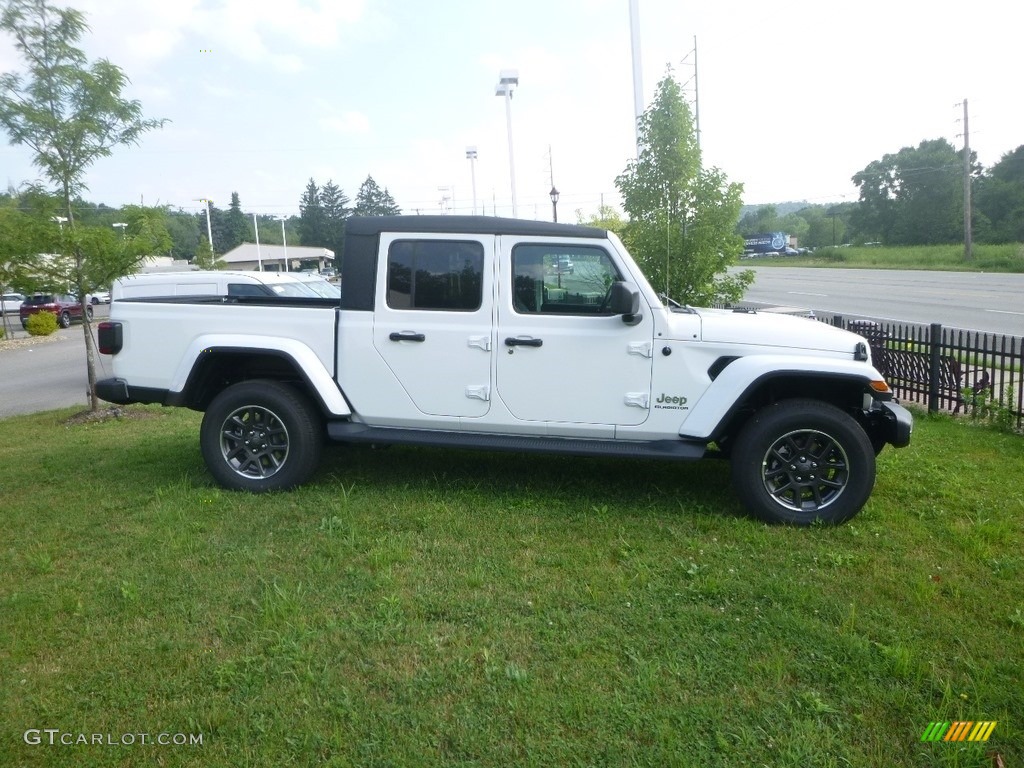 2020 Gladiator Overland 4x4 - Bright White / Black photo #6