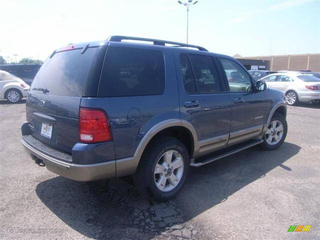 2004 Explorer Eddie Bauer 4x4 - Medium Wedgewood Blue Metallic / Medium Parchment photo #14