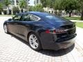 2013 Blue Metallic Tesla Model S P85 Performance  photo #17