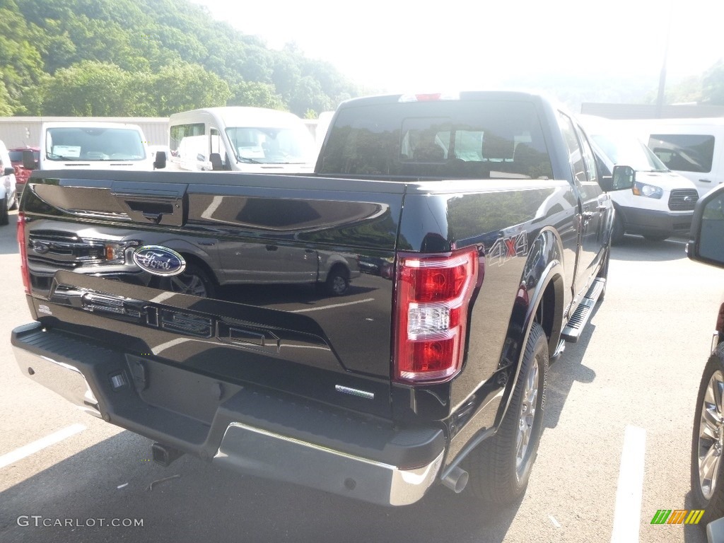 2019 F150 Lariat Sport SuperCrew 4x4 - Agate Black / Black photo #4