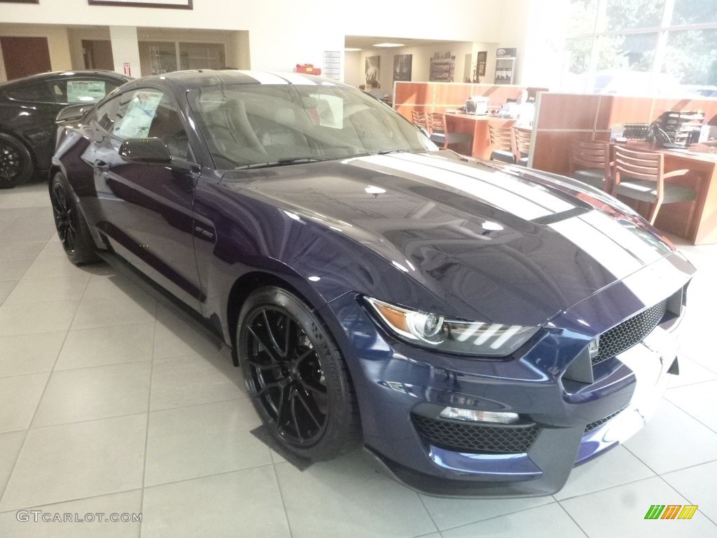 Kona Blue 2019 Ford Mustang Shelby GT350 Exterior Photo #134504390