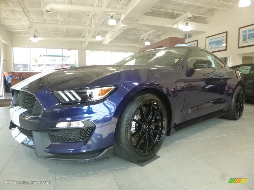 Kona Blue 2019 Ford Mustang Shelby GT350 Exterior Photo #134504414
